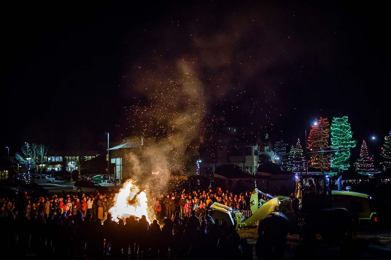 Spontaneous Combustion bonfire in Frisco