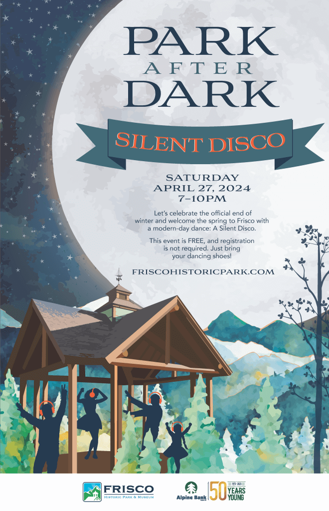 Park After Dark - Silent Disco Event Poster